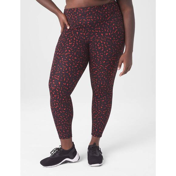 Livi Active Lane Bryant Plus Size 18 20 High Rise Soft 7/8 Leggings With Pockets - Picture 1 of 5
